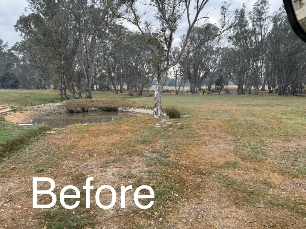 On The Spot Earthworks - Before Picture